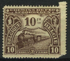 België TR125 * - Spoorwegzegel Met Tandingfout - Timbre Chemins De Fer Avec Erreur De Perforation - 1901-1930