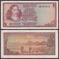 Südafrika - South Africa 1 Rand (1967) Pick 110b VF (3)     (25563 - Other - Africa