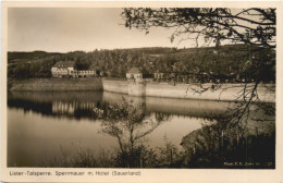 Lister Talsperre über Olpe - Olpe