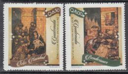 2014 Guatemala Navidad Christmas Noel Complete Set Of 2 MNH - Guatemala