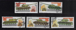 RUSSIA 1983  SCOTT #5217-5221  USED - Gebraucht