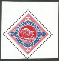 912 USA Pan-American Exposition Buffalo Buffle MNH ** Neuf SC (USA-285a) - Unused Stamps