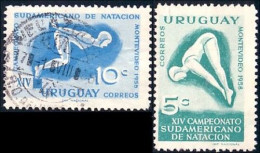 906 Uruguay Plongeon Diving Swimming Natation (URU-71) - Tuffi