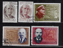 RUSSIA 1986 SCOTT #5446-5450  USED - Used Stamps