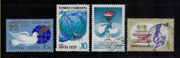 RUSSIA 1986 SCOTT #5452,5459,5460,5463  USED - Used Stamps
