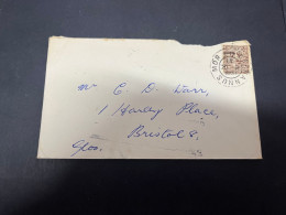 3-4-2024 (4 Y 48)  Old Letter (posted To England 194?) From Ireland - Brieven En Documenten