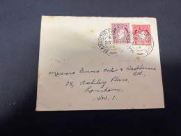 3-4-2024 (4 Y 48)  Old Letter (posted To England 1944) From Ireland - Lettres & Documents