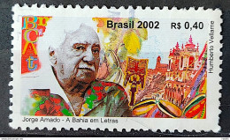 C 2477 Brazil Stamp Jorge Amado Bahia Literature Cocoa Church 2002 Circulated 4 - Used Stamps