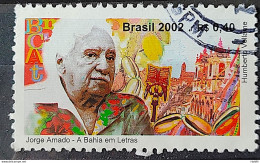 C 2477 Brazil Stamp Jorge Amado Bahia Literature Cocoa Church 2002 Circulated 3 - Used Stamps