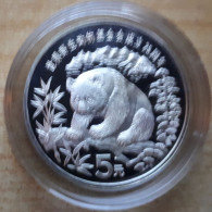 China, 5 Yuan 1986 - Silver Proof - China