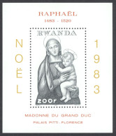 Rwanda Sc# 1166 MNH Souvenir Sheet 1983 Christmas - Unused Stamps