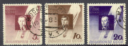 Russia Sc# C50-C52 Used (a) 1934 Stratosphere Disaster - Gebraucht