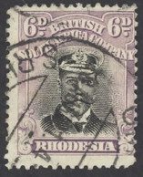 Rhodesia Sc# 127 Used 1913-1923 6p King George V - Rhodésie Du Nord (...-1963)
