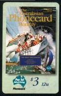 Australia - Paytel - 1995 The Australasian Phonecard Monthly $3 - Mint - Australië