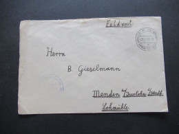 3.Reich Böhmen Und Mähren 1940 Pilsen Deutsche Dienstpost Böhmen U. Mähren Dienststempel Fliegerhorstkommandantur - Covers & Documents