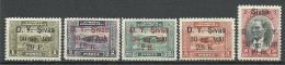 Turkey; 1930 Ankara-Sivas Railway Stamps ERROR "Ş" Instead Of "S" MNH**/MH* - Ongebruikt