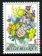 België 1966-Cu - Gentse Floraliën - Streepje Tussen Cijfer 5 En Kader - Trait Entre Le Chiffre 5 Et Cadre - Non Classificati