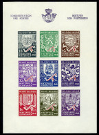 België BL10A ** - Tweede Winterhulpuitgifte - Wapenschilden - Armoiries - Ongetand - MNH - 1924-1960