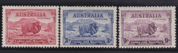 Australia    .   SG    .    150/152     .   *      .     Mint-hinged - Nuevos