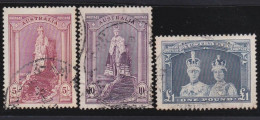 Australia    .   SG    .    176/178     .   O      .     Cancelled - Used Stamps