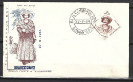 INDE. N°177 Sur Enveloppe 1er Jour (FDC) De 1964. Raja Rammohun Roy. - FDC