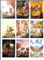 AD17 - SERIE COMPLETE 90 CARTES COMIC IMAGES - TIM HILDEBRANDT'S FLIGHT OF FANTASY - AUTRES SERIES DISPONIBLES - Other & Unclassified