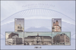 BL289**(4926/30) - Places De Liège / Pleinen Van Luik / Plätze Von Lüttich / Squares Of Liège - Iglesias Y Catedrales