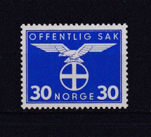 NORVEGE 1942 SERVICE N°47 NEUF** - Dienstzegels