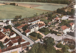 89 - MONETEAU - Vue Aérienne - Place De La Mairie (CPSM 10,5X15) - Moneteau