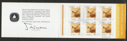 Germany 1996 Olympic Games Atlanta Stamp Booklet With 6 Stamps + Vignette MNH - Ete 1996: Atlanta
