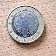 (!) 2004 - D -  Germany - 1  Euro  EIRO CIRCULEET COIN - Germany