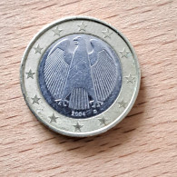 (!) 2004 - D -  Germany - 1  Euro  EIRO CIRCULEET COIN - Deutschland