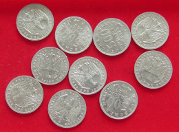 COLLECTION LOT GERMANY WEIMAR 500 MARK 10PC 21G #xx40 1123 - Colecciones