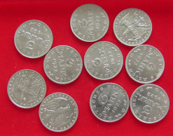 COLLECTION LOT GERMANY WEIMAR 3 MARK 10PC 21G #xx40 1119 - Sammlungen