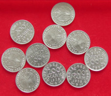 COLLECTION LOT GERMANY WEIMAR 200 MARK 10PC 11G #xx40 1154 - Collections