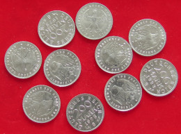 COLLECTION LOT GERMANY WEIMAR 200 MARK 10PC 11G #xx40 1137 - Sammlungen