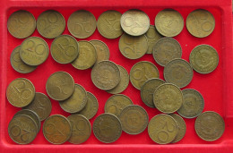 COLLECTION LOT GERMANY DDR 20 PFENNIG 38PC 206G #xx40 1670 - Sammlungen