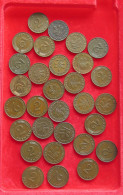 COLLECTION LOT GERMANY BRD 2 PFENNIG UP TO 1965 30PC 100G #xx40 1271 - Collections