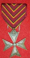 BELGIQUE 1914-1918 Croix Des Déportés Avec Sa Boîte D'origine - Belgium