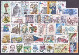 # Tschechische Republik Lot Von 39 Diversen Marken Various-Diverses Stamps O/used (R1-8/2) - Collections, Lots & Series