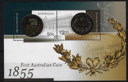 AUSTRALIA MS2521, 2005 COINS MINIATURE SHEET MNH - Ongebruikt