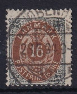 DENMARK 1875 - Canceled - Mi 27 II Y Ab - Used Stamps