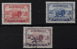 AUSTRALIA SG150/52, 1934 MacARTHUR SET, FINE USED - Used Stamps