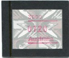 AUSTRALIA - 1992  1.20$  FRAMA  EMU  POSTCODE  3000  (MELBOURNE)  MINT NH - Timbres De Distributeurs [ATM]