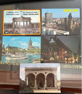 5 Stupende Cartoline Viaggiate Molto Interessanti Con Francobolli In Ottimo Stato (vedi Foto) - Verzamelingen & Kavels