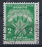 Jugoslavia 1951-52  Portomarken (o) Mi.101 - Timbres-taxe