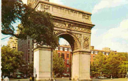 Etats Unis - New York City - Washington Square - Carte Provenant D'un Carnet - Etat De New York - New York State - CPSM  - Orte & Plätze