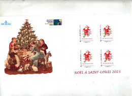 Carnet Timbre à Moi Noel 2023 Saint Louis - Ongebruikt