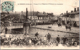 CPA - SELECTION -  LE CHESNE  -  Passage Du 91e Régiment D'infanterie En Manoeuvre. - Le Chesne