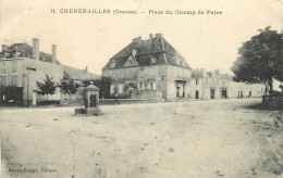 23 , CHENERAILLES , Place Du Champ De Foire , *  461 37 - Chenerailles